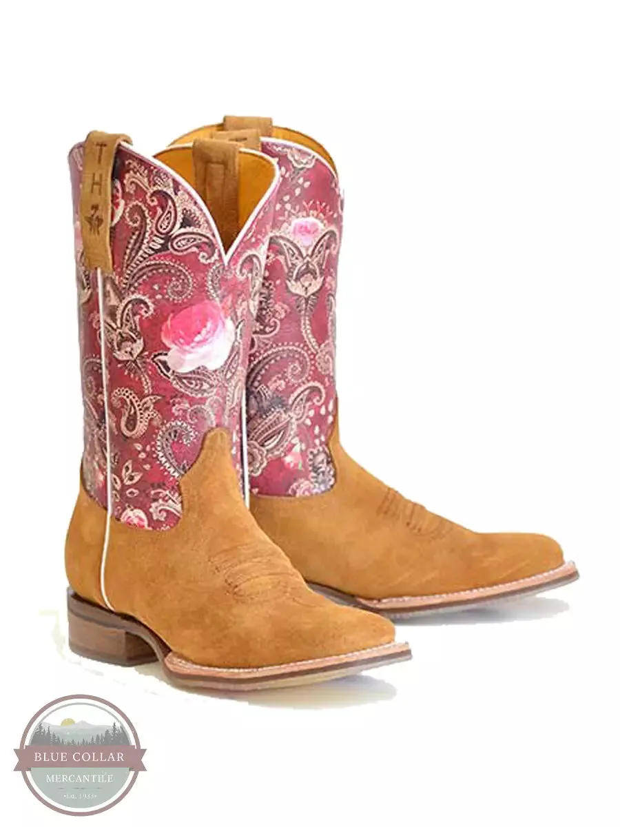 14-021-0101-5026 TA Blooming Breeze Western Boots with Yeehaw Sole