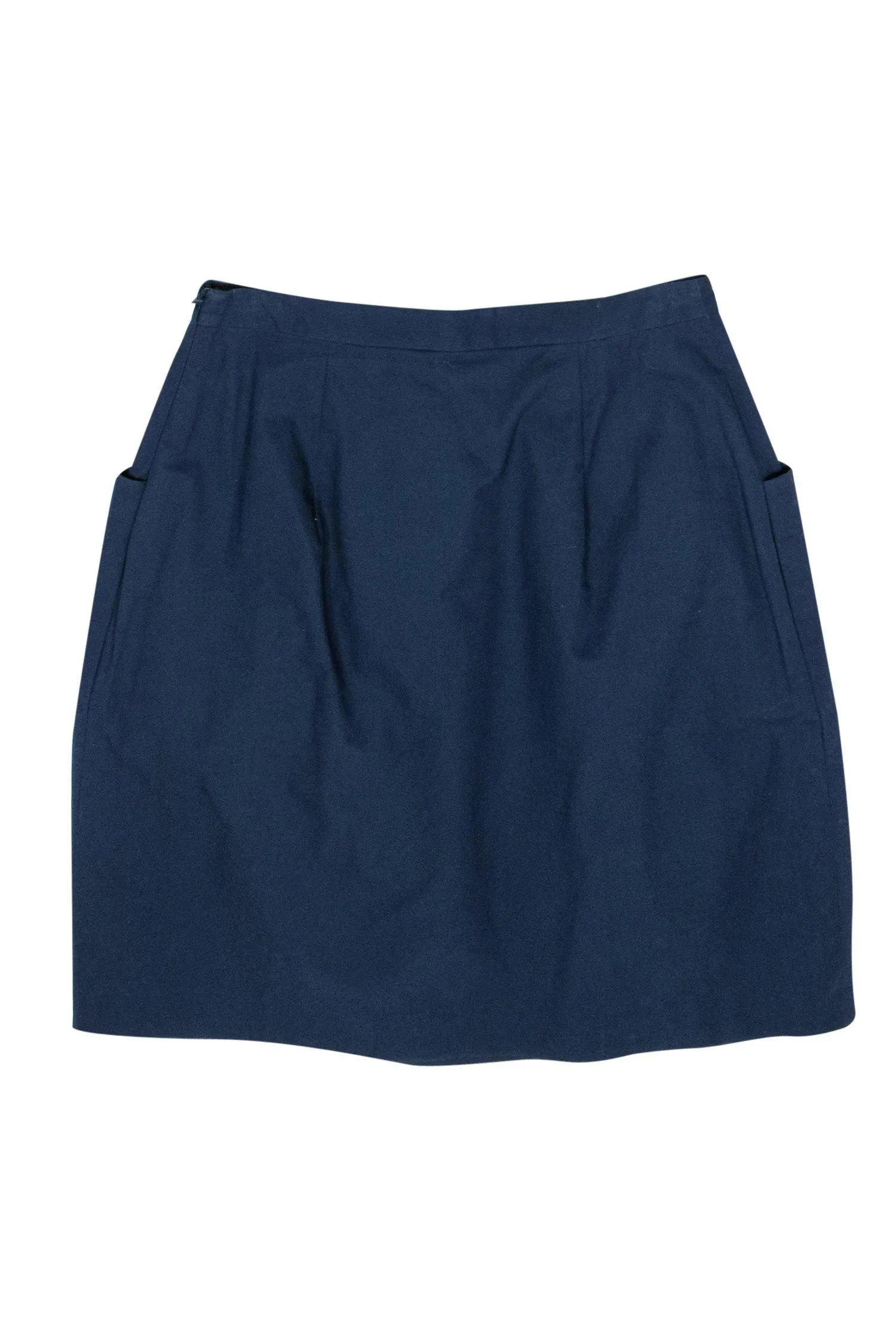 3.1 Phillip Lim - Navy Miniskirt w/ Hook Accents Sz 4