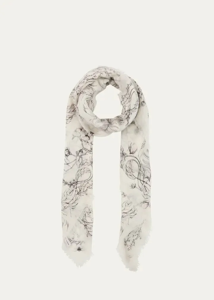 7988073222Q Fern skull scarf