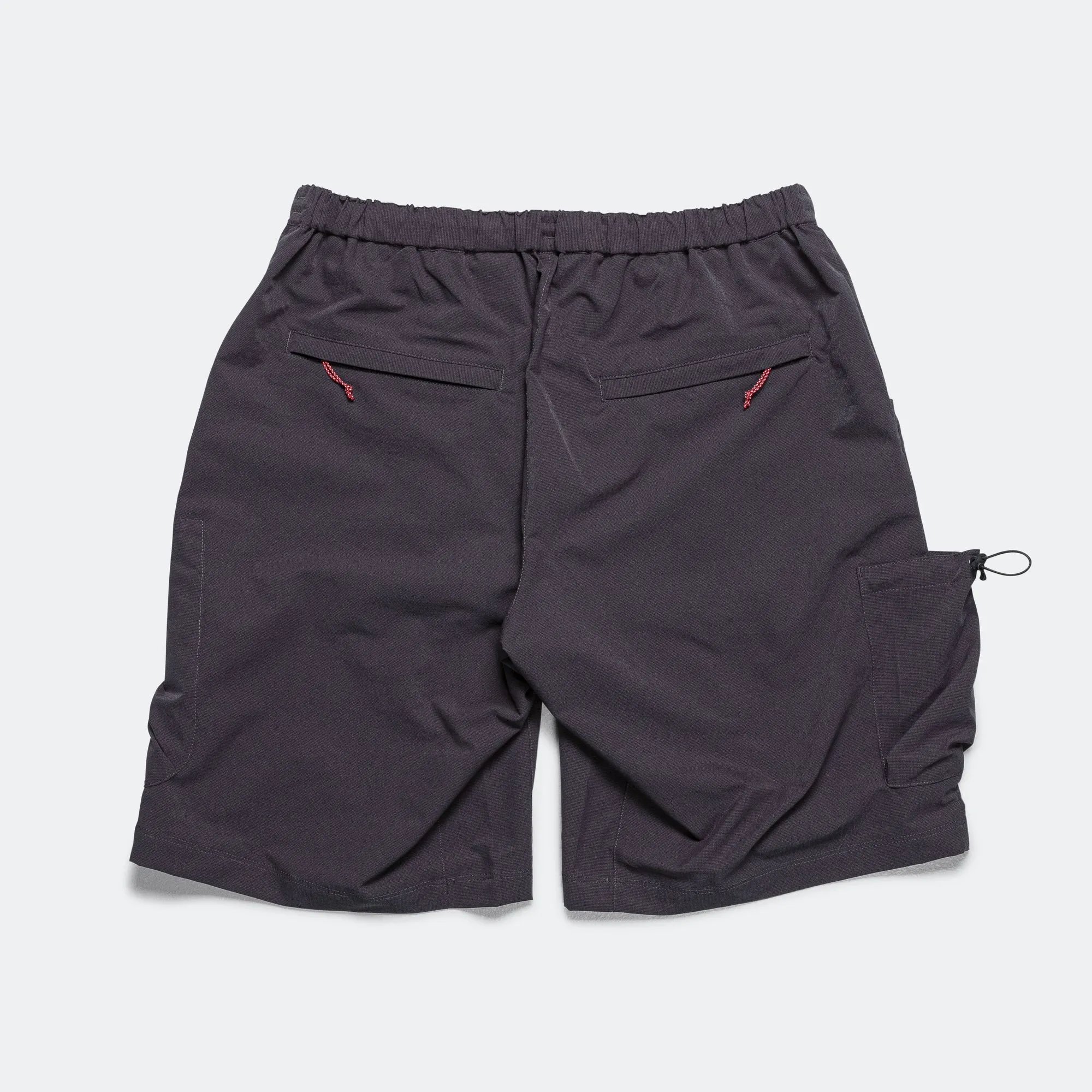 Air Cloth Utility PK Cargo Shorts - Black