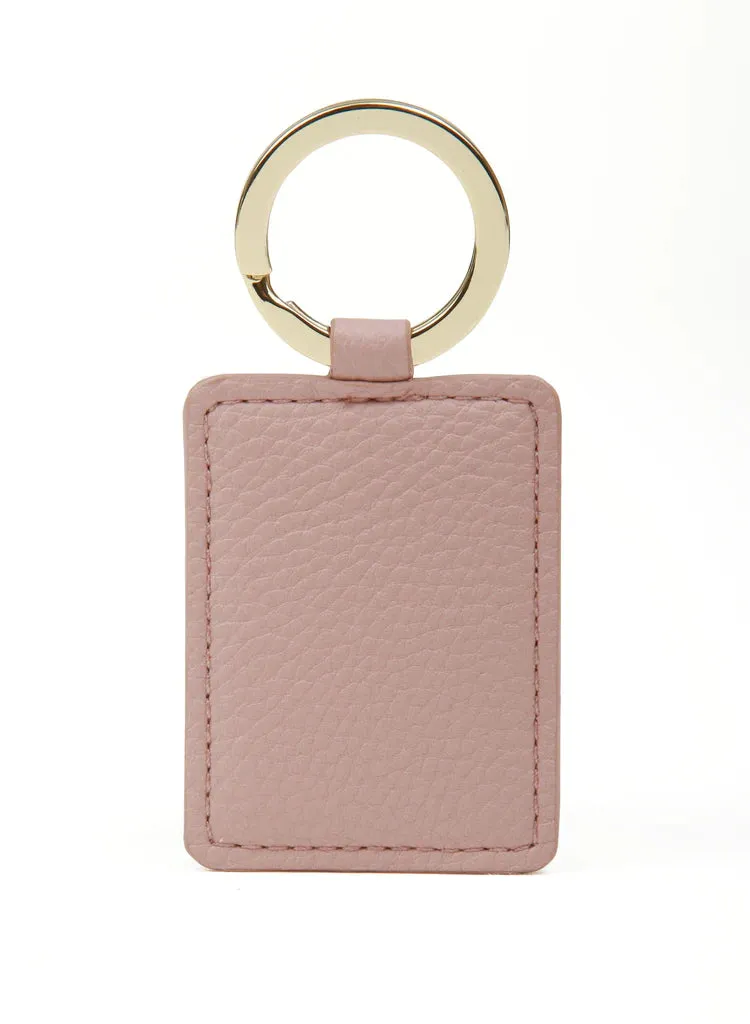 Alice Wheeler Pink Key Ring