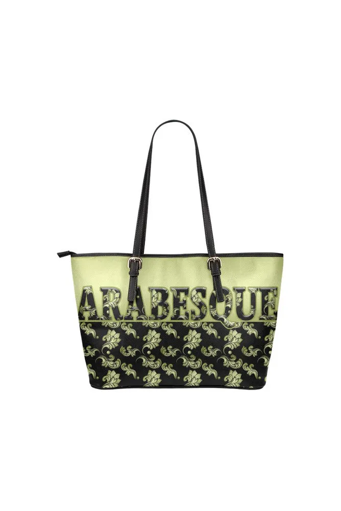 ARABESQUE Leather Tote Bag/Small