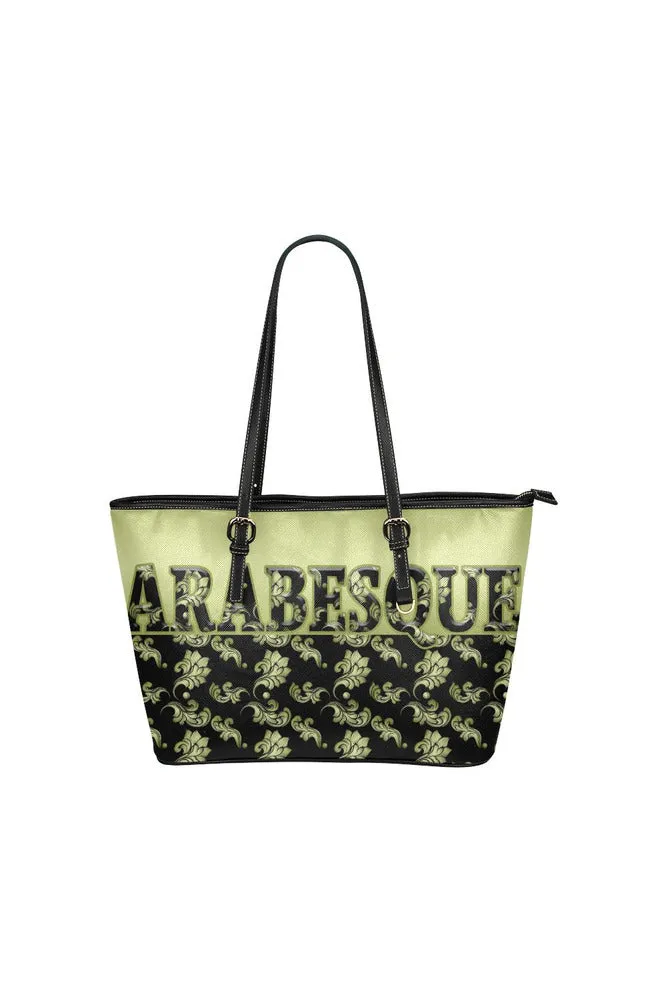 ARABESQUE Leather Tote Bag/Small