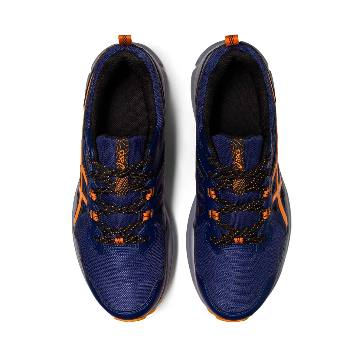 Asics Trail Scout 3 Men Deep Ocean Bright Orange     3 