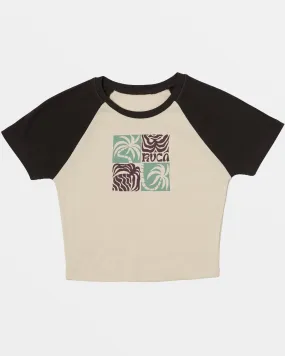 Baby Raglan T-Shirt - Rvca Black