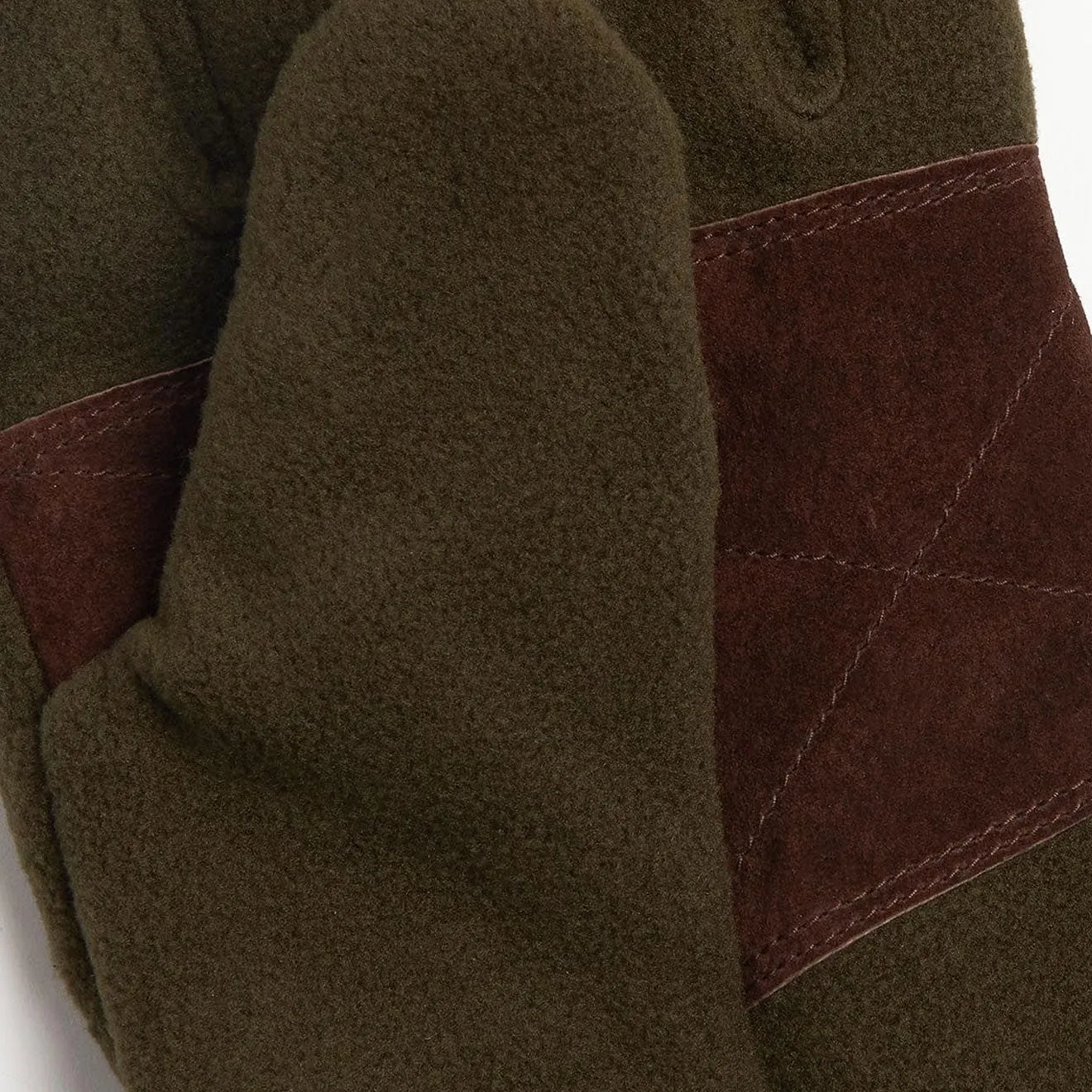 Barbour Coalford Fleece Gloves Olive