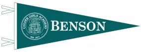 Benson Pennant - 9" x 24"