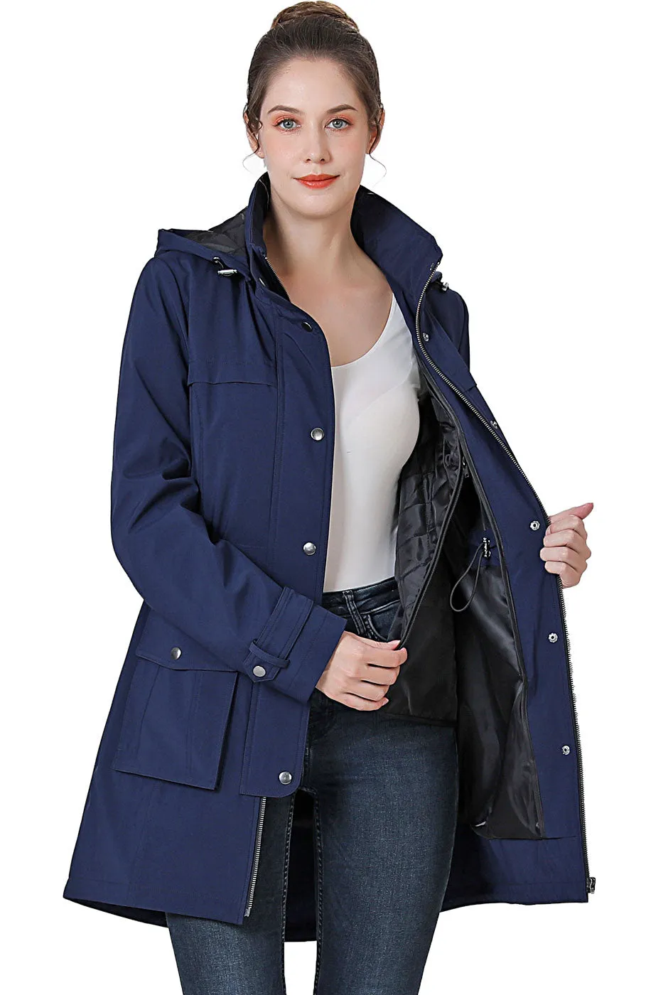 BGSD Women Amelia Waterproof Hooded Parka Coat with Removable Liner