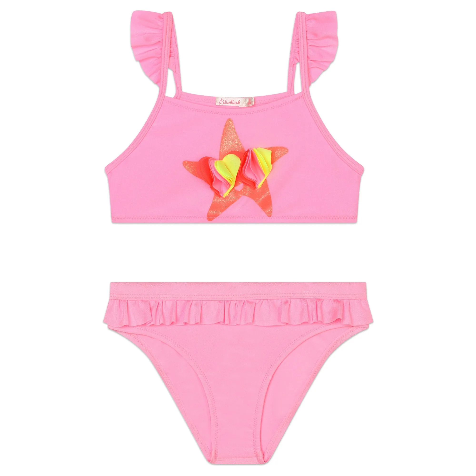 Billieblush Girls Pink Starfish Bikini