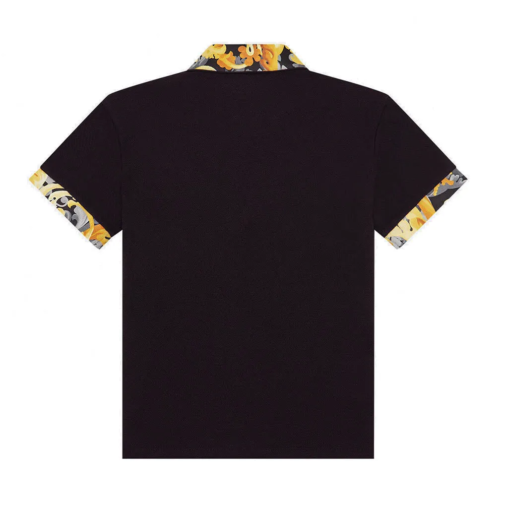 Black & Gold Versace Polo