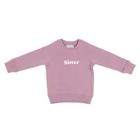 Bob & Blossom- Violet  Sister Sweatshirt