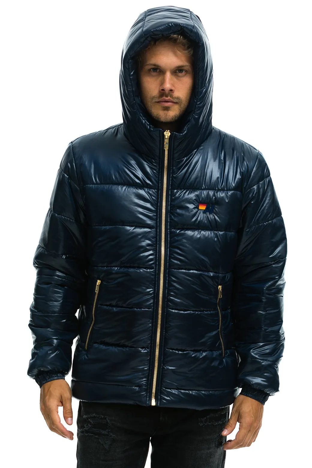 BOLT LUXE TREKKER JACKET - GLOSSY NAVY