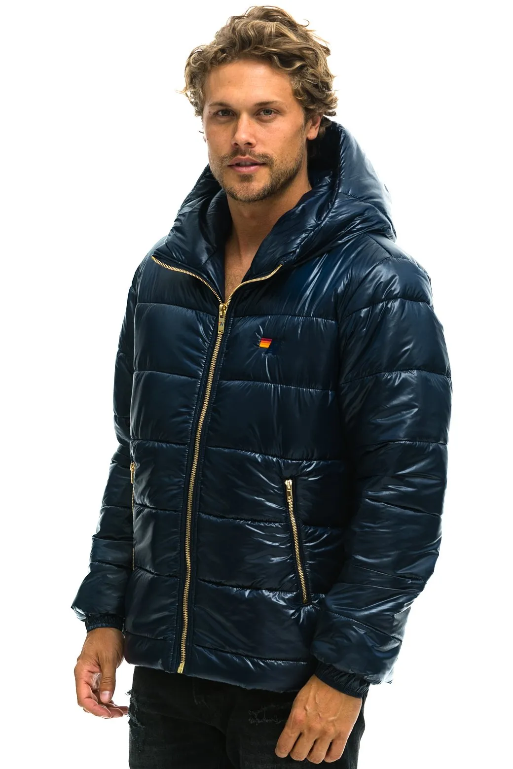 BOLT LUXE TREKKER JACKET - GLOSSY NAVY