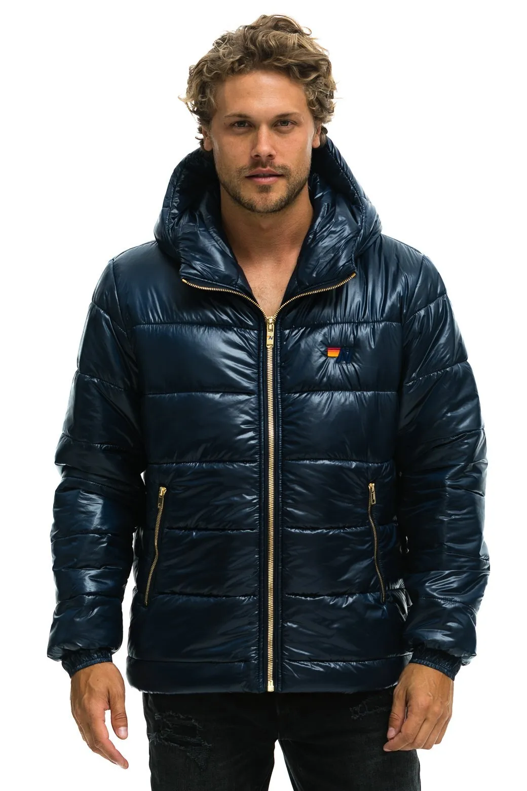 BOLT LUXE TREKKER JACKET - GLOSSY NAVY