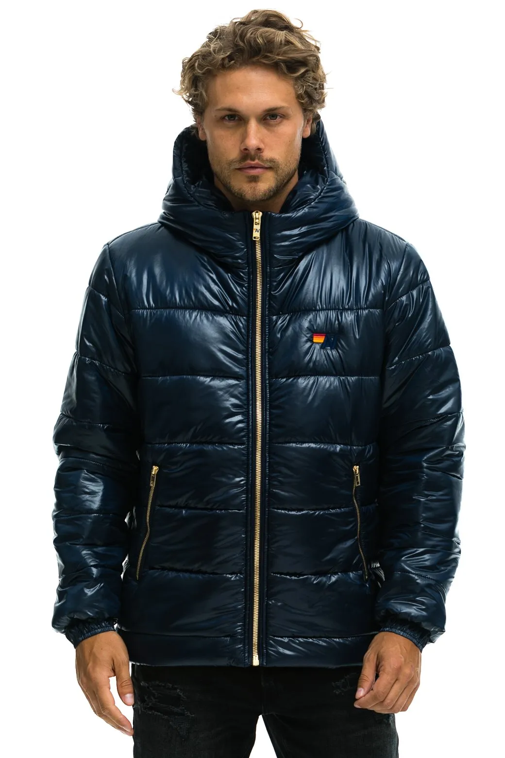 BOLT LUXE TREKKER JACKET - GLOSSY NAVY