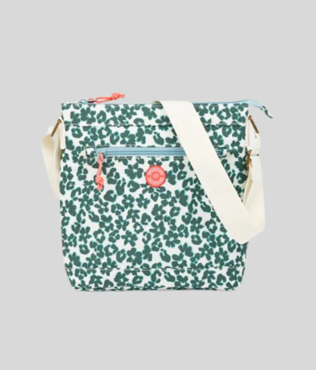 Brakeburn Leopard Floral Crossbody Bag