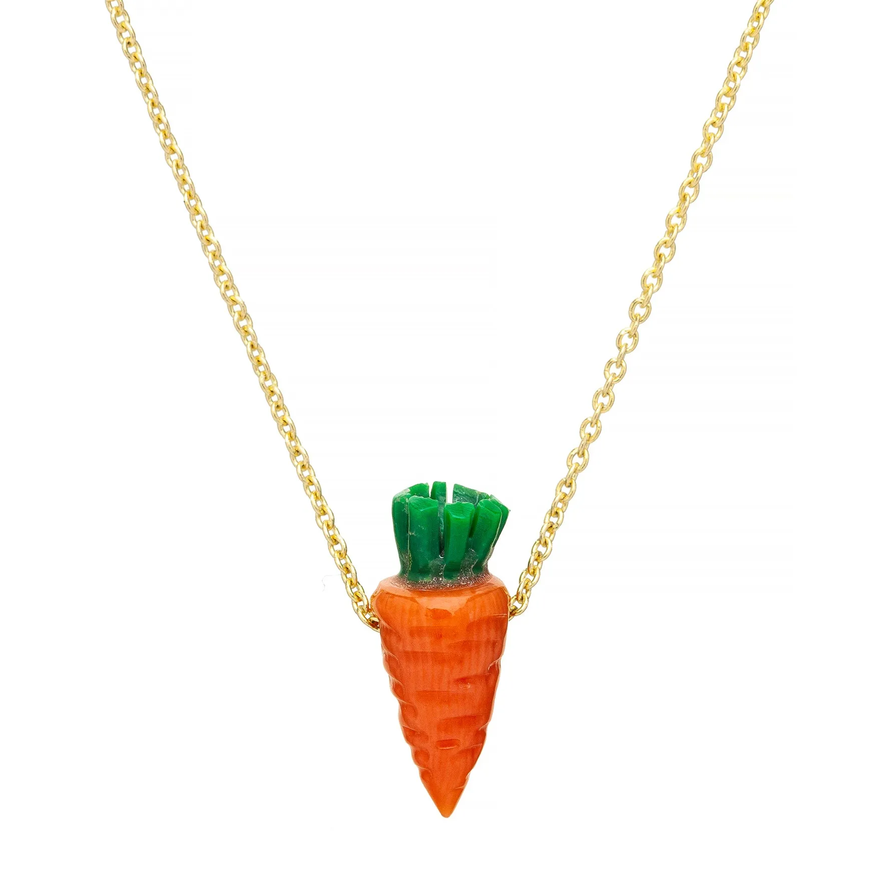 CARROT CORAL NECKLACE