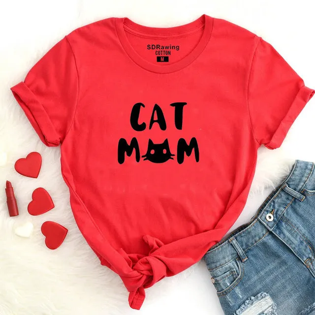 Cat Mom Women's T-shirt