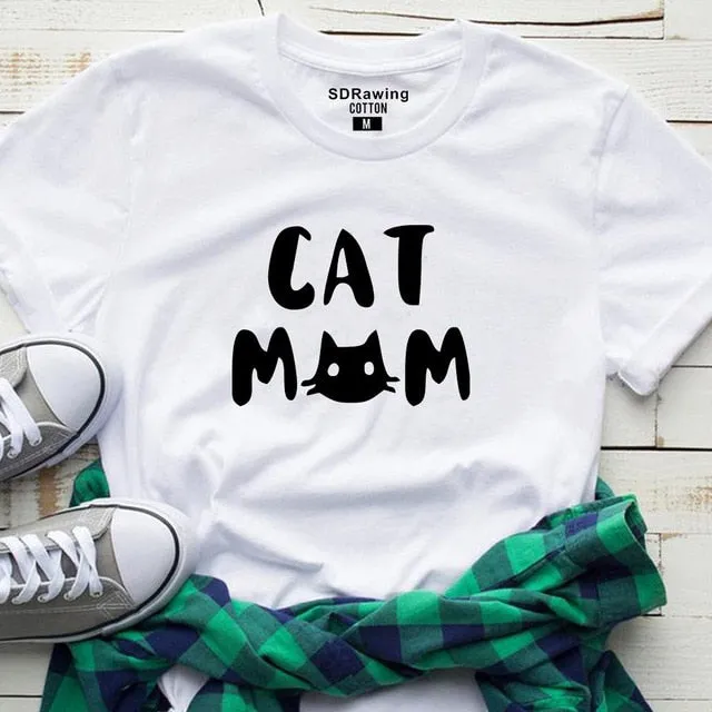 Cat Mom Women's T-shirt