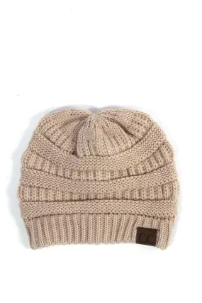 C.C. Slouchy Thick Hat - New Beige