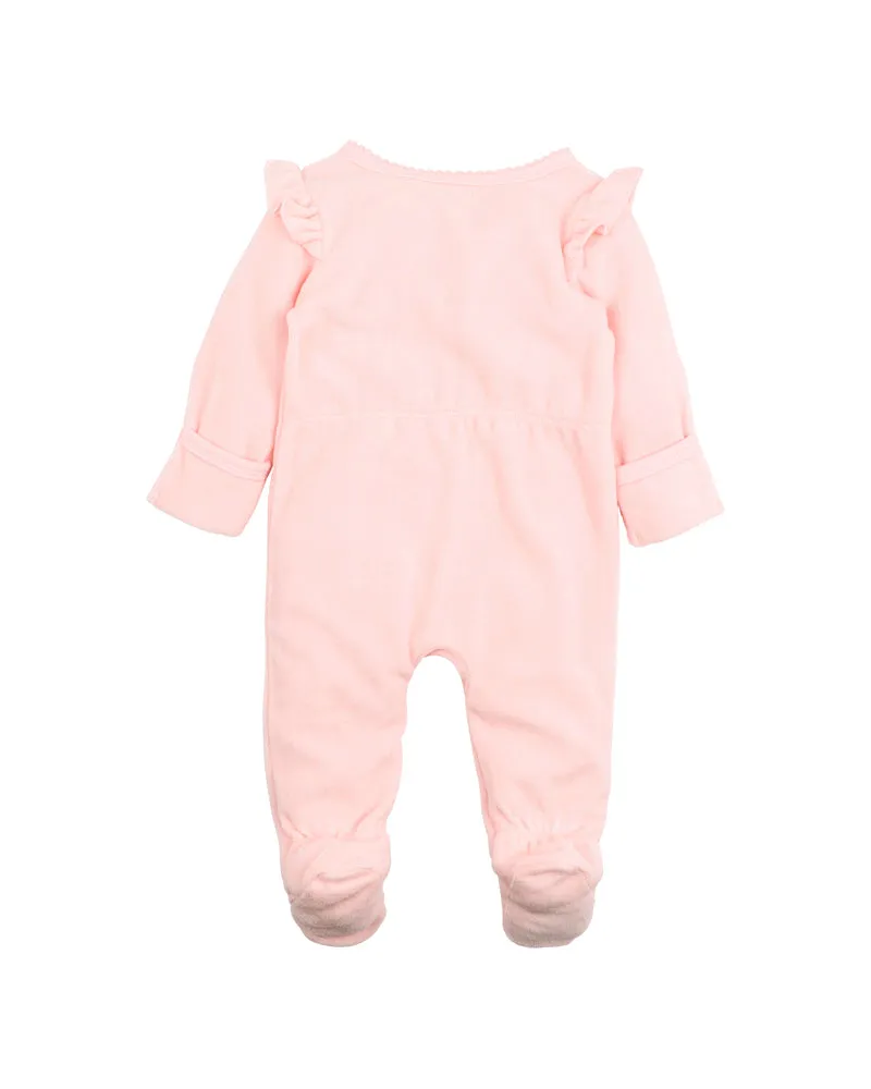 CIARA LS VELOUR ONESIE