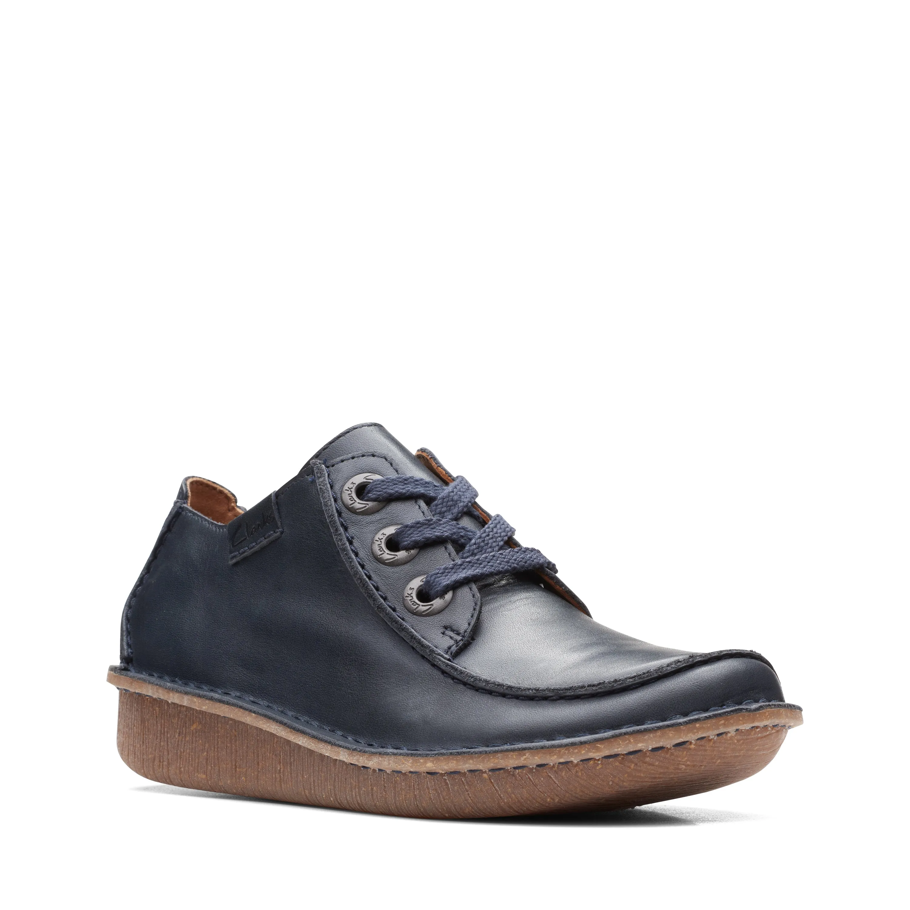 Clarks Funny Dream Navy Leather