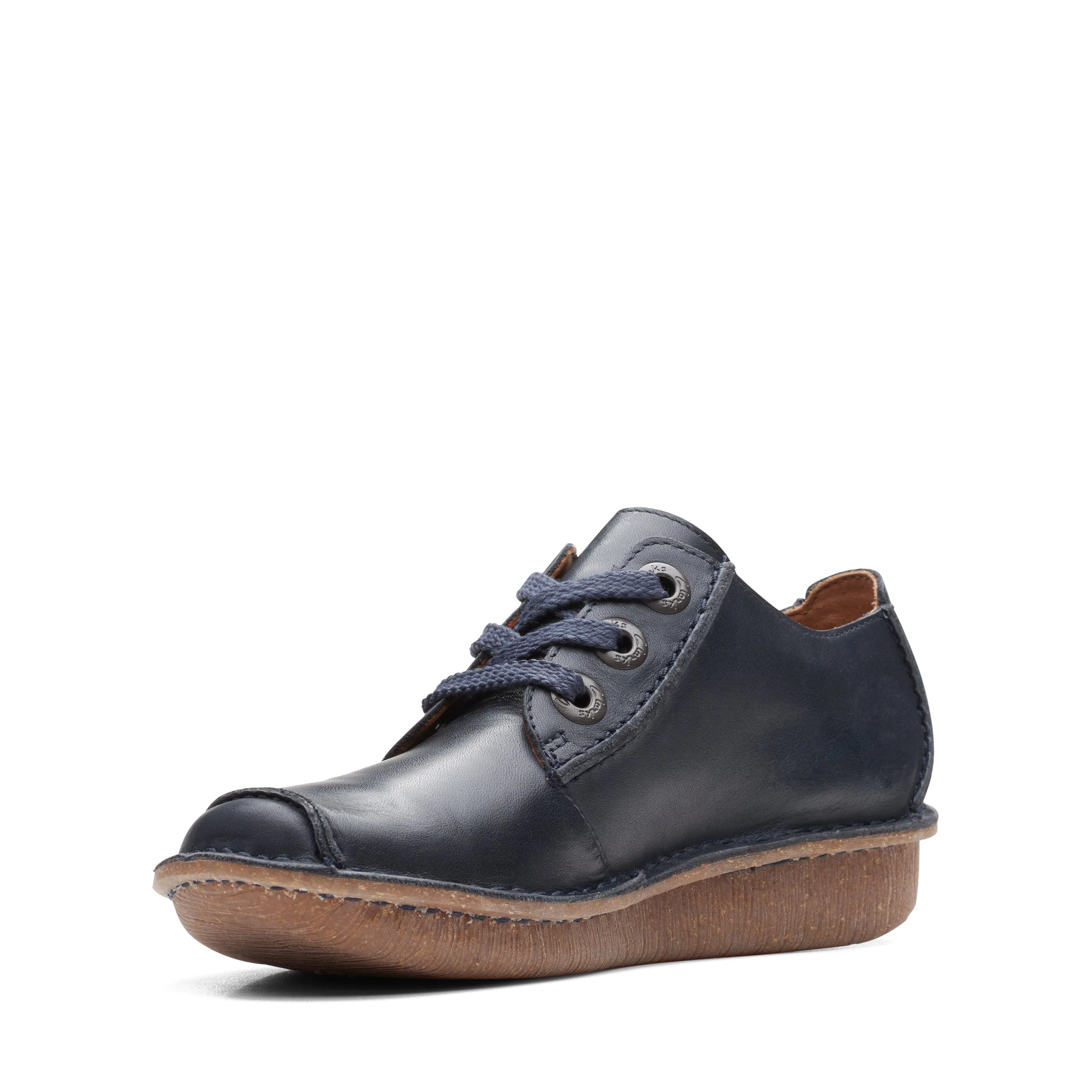 Clarks Funny Dream Navy Leather