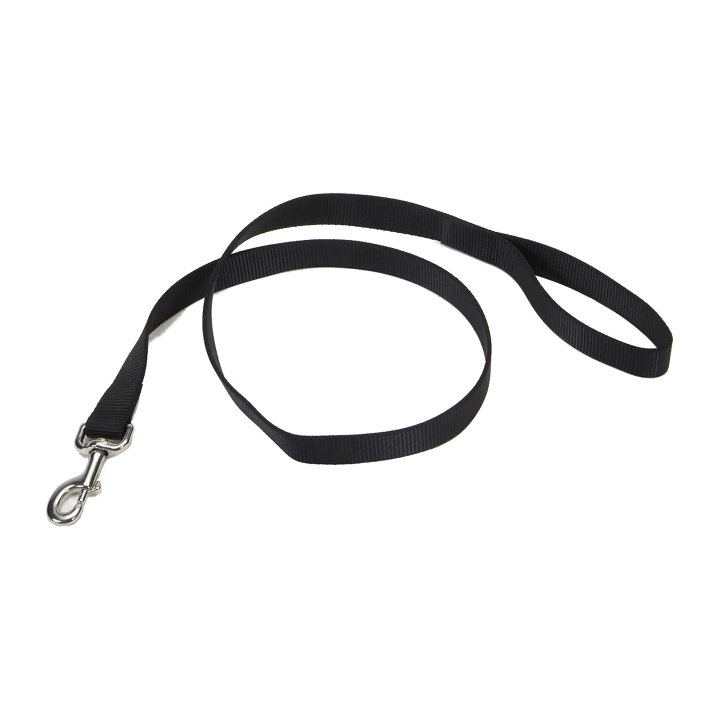 Coastal Single-Ply Dog Leash, Black 3/8 x 6'