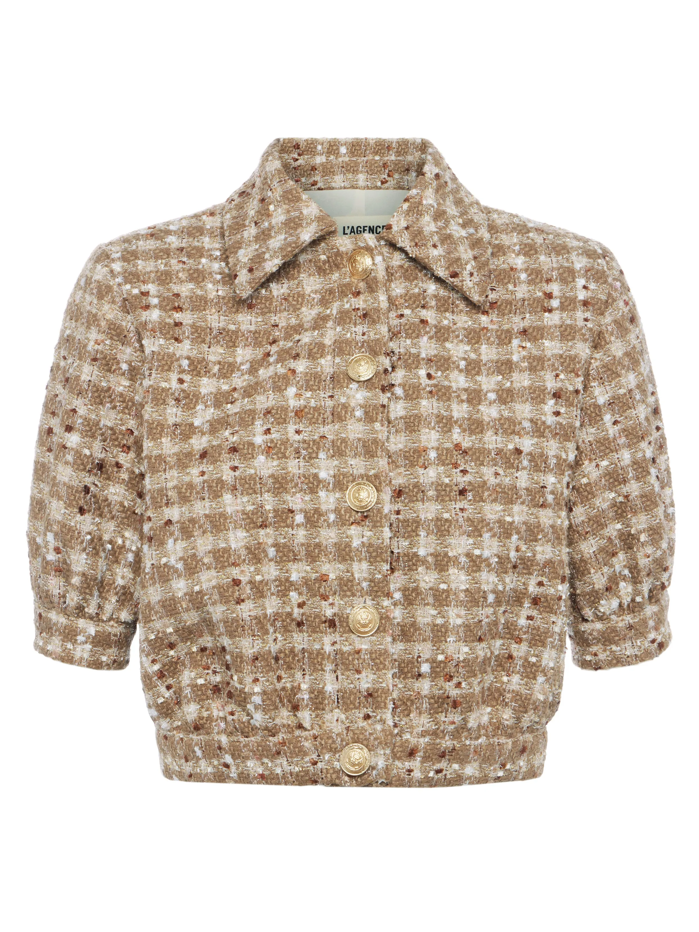 Cove Cropped Tweed Jacket