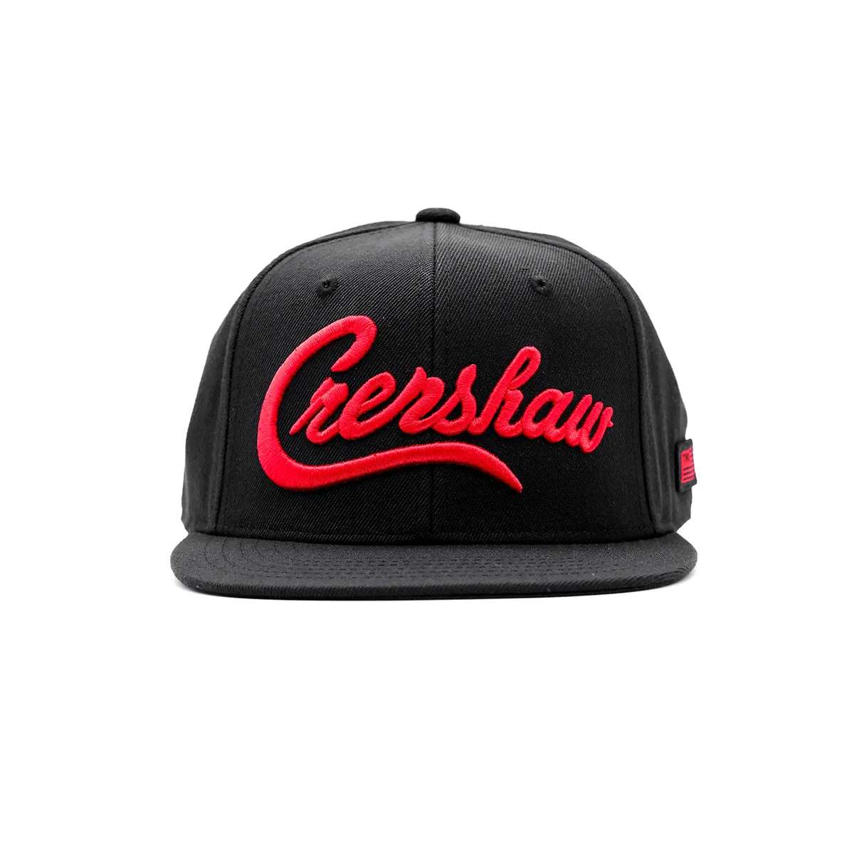 Crenshaw Limited Edition Snapback - Black/Red [3D]