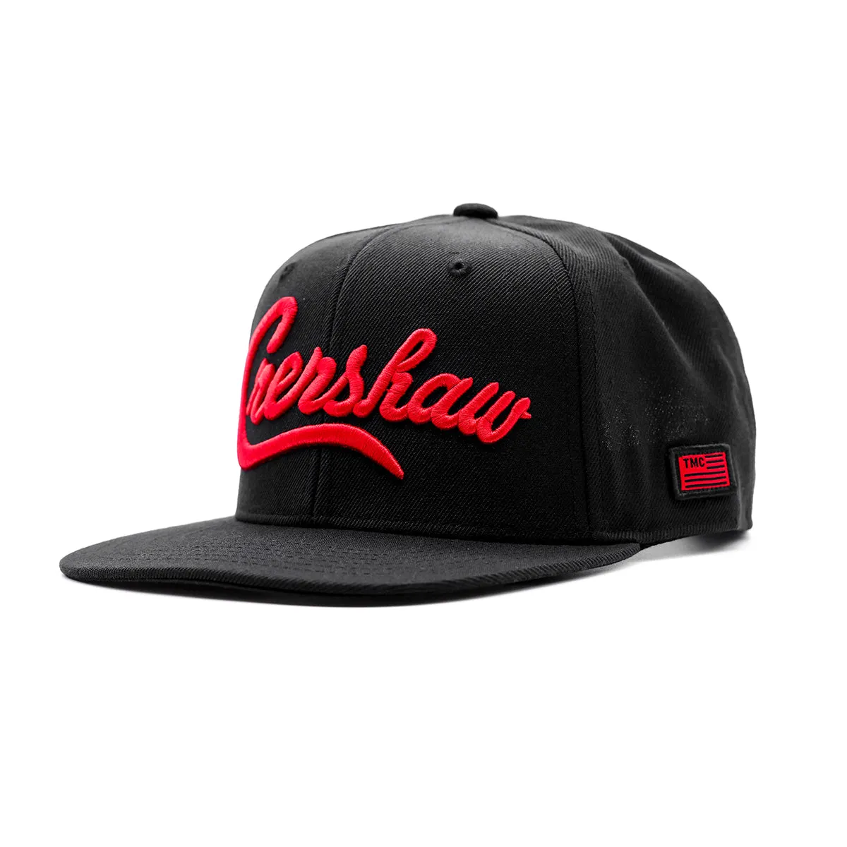 Crenshaw Limited Edition Snapback - Black/Red [3D]