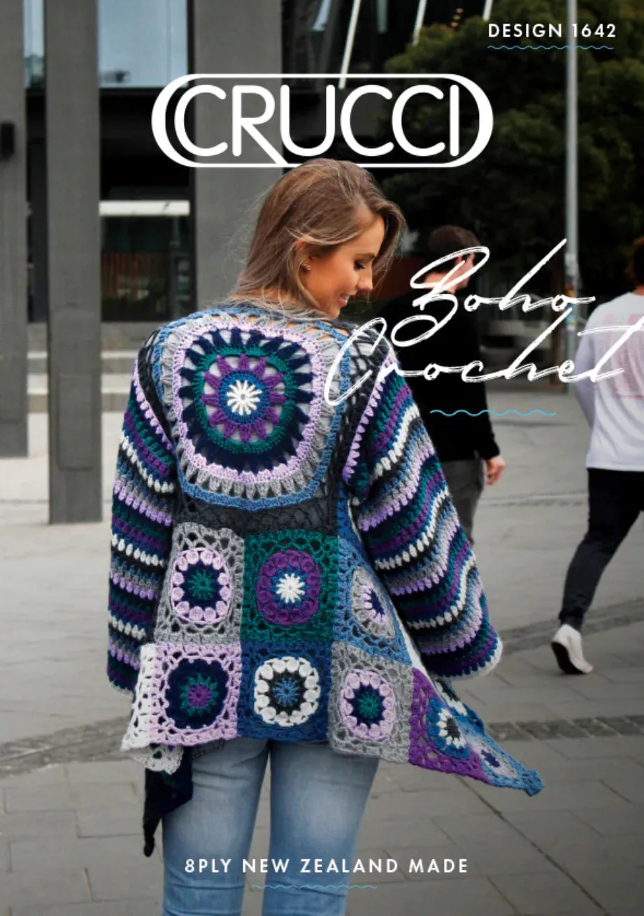 Crucci Boho Crochet Knitting Pattern #1642