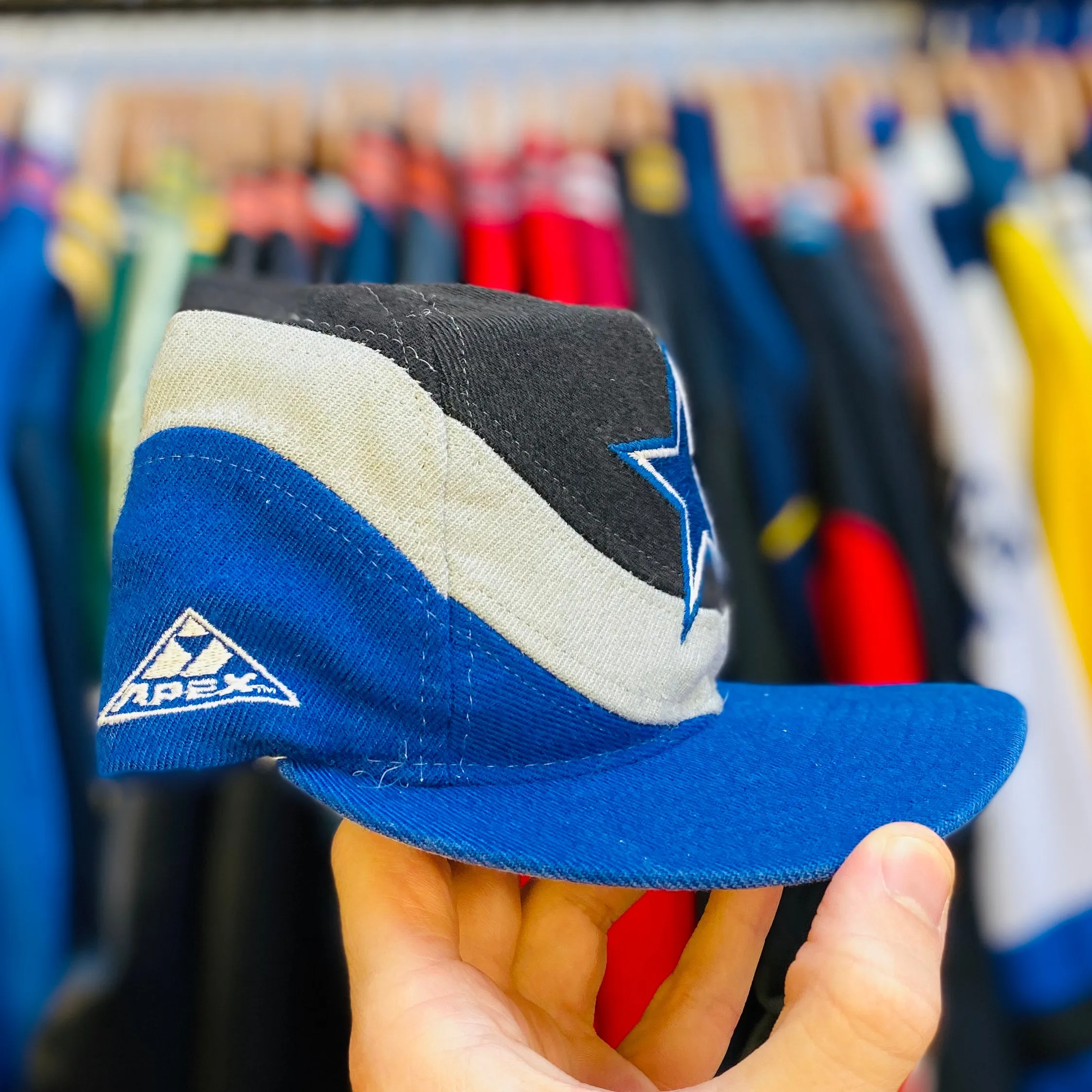 Dallas Cowboys: 1990's Apex One Wool Wave Snap