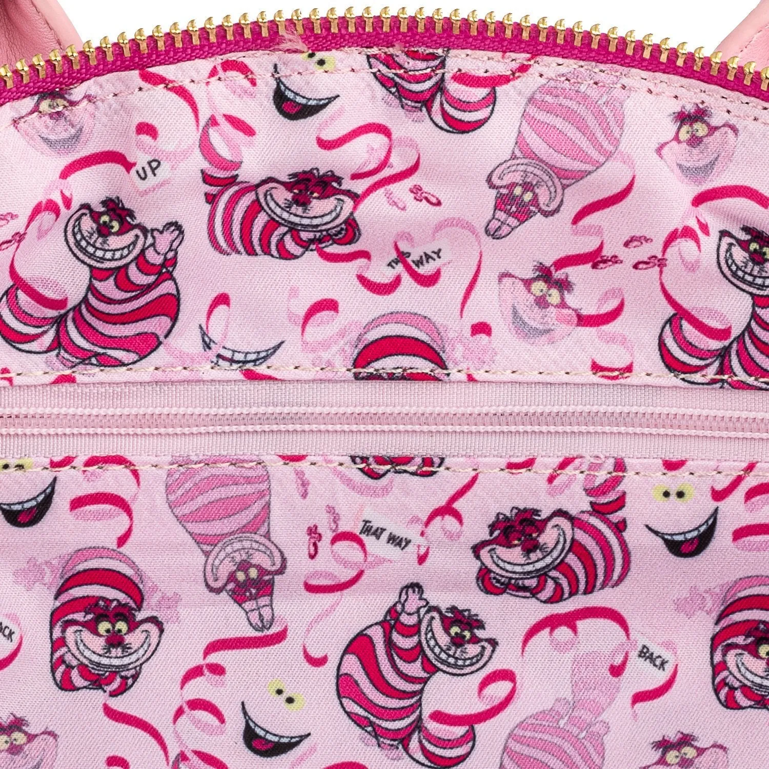 Disney Alice in Wonderland Cheshire Cat Applique Crossbody