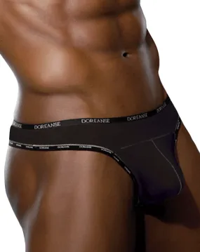 Doreanse 1216 Naked Thong Modal Black