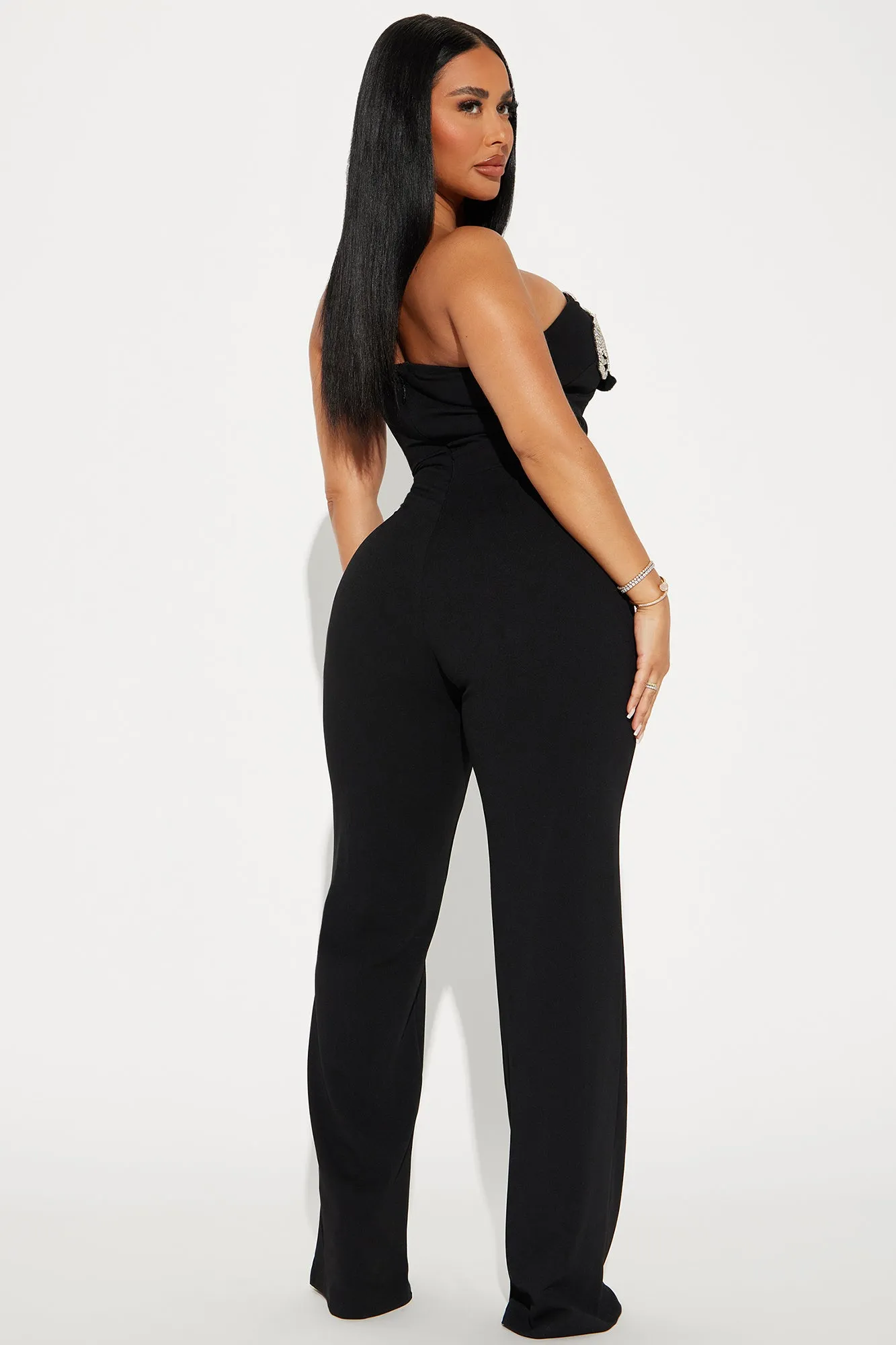 Elegantly Yours Jumpsuit - Black