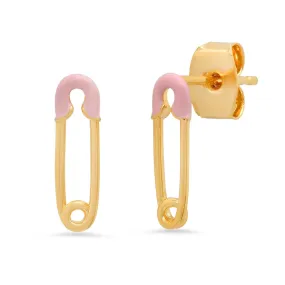 Enamel Safety Pin Studs