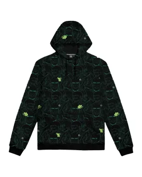 Felpa Uomo Dolly Noire AoT Pattern Hoodie Black