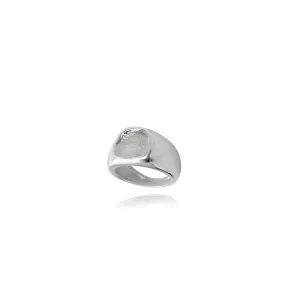 Fingerprints Silver Ring