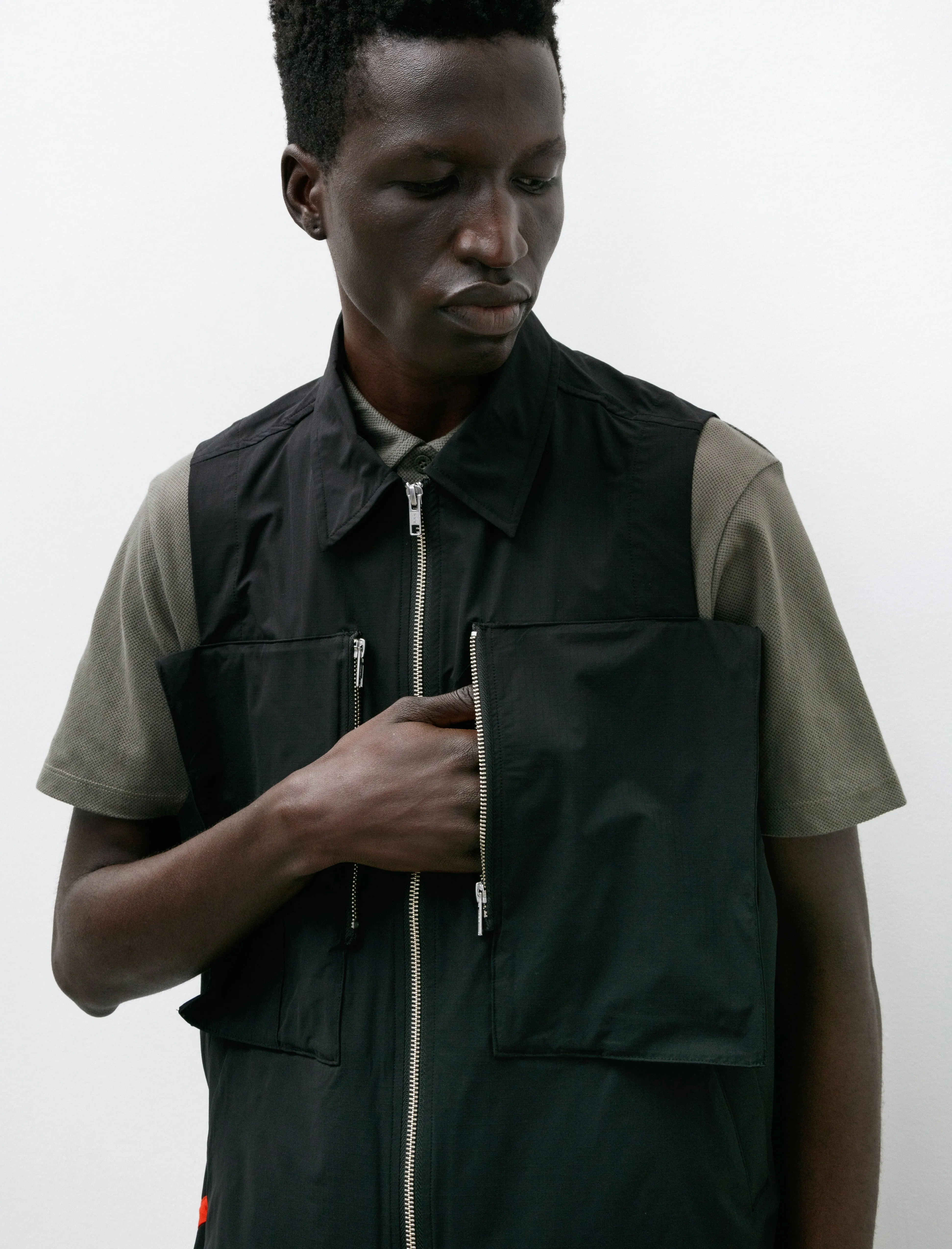 Float Pocket Vest Black