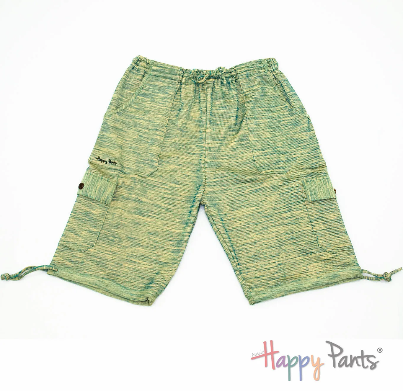 Forest Green Women Long Shorts