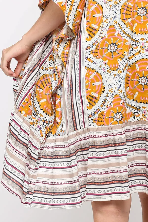 GiGiO Mixed Prints Kimono