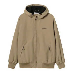 Giubbino Uomo Carhartt WIP Hooded Sail Jacket Beige