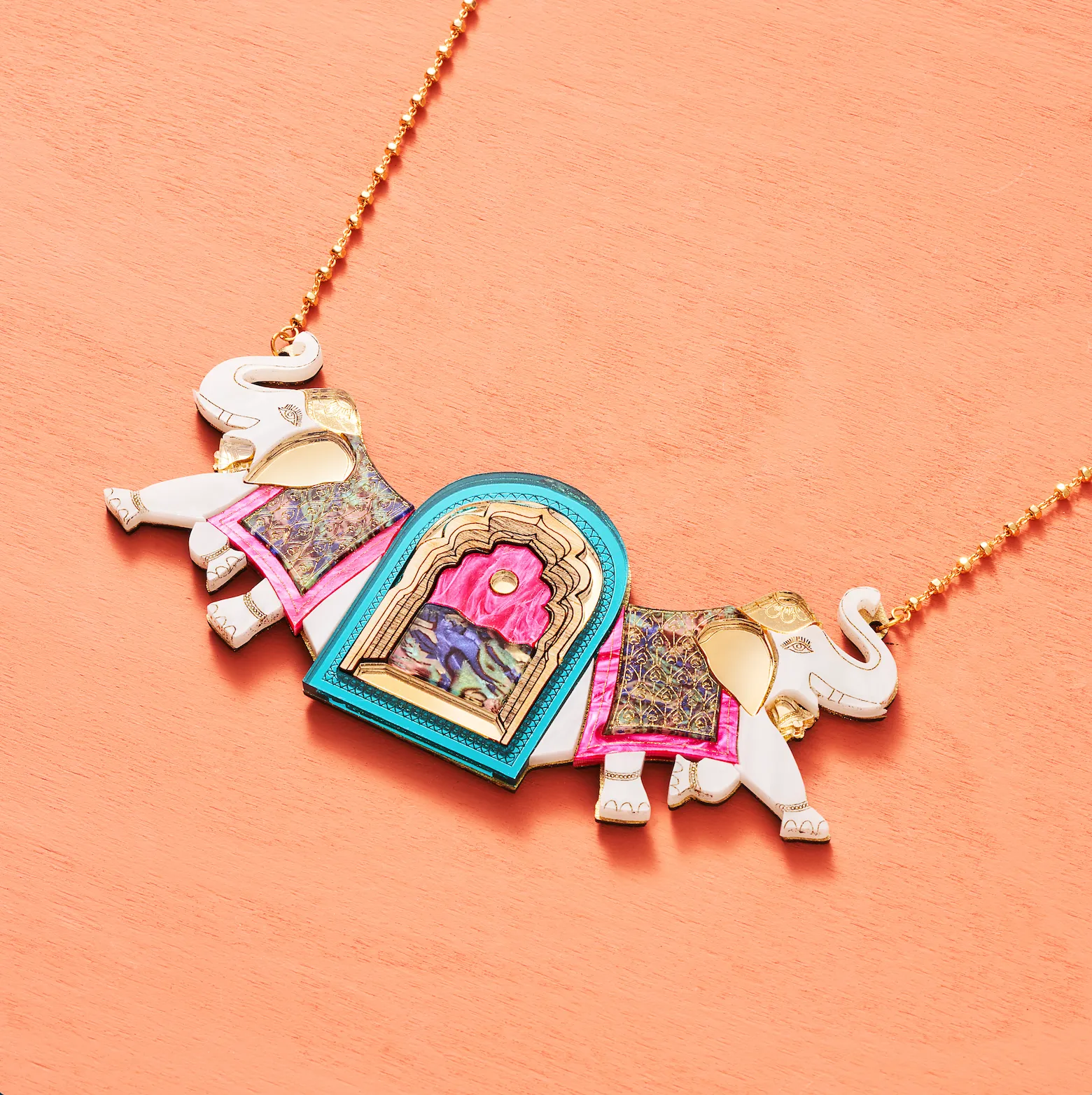 Haathi Doorway Statement Necklace