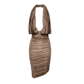 Halter Midi Dress