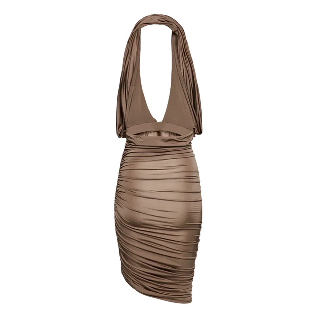 Halter Midi Dress