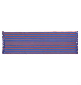 HAY Stripes and Stripes Rug – Cacao Sky – 200 x 60 cm