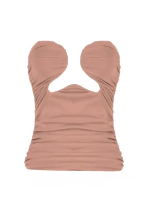 Heart Top Pastel Pink