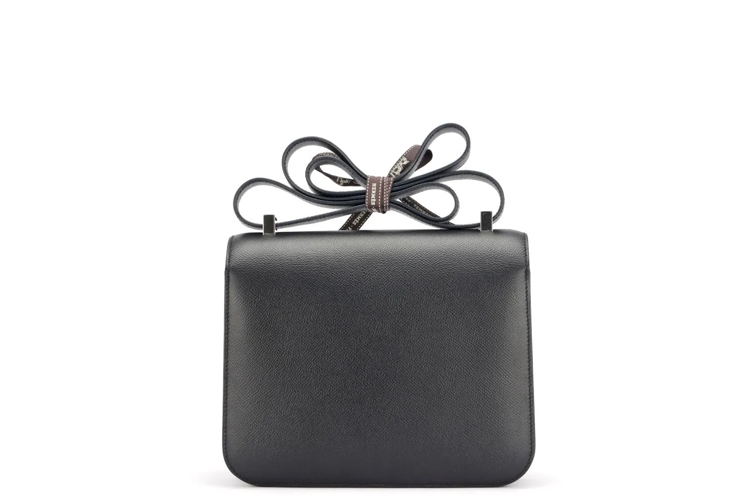 Hermes Constance 24cm, Stamp A, Black Color, Epsom Leather, Silver Hardware, with Dust Cover & Box