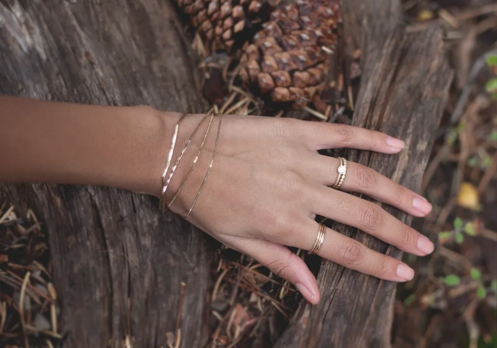 Hexagon Glint Bracelet